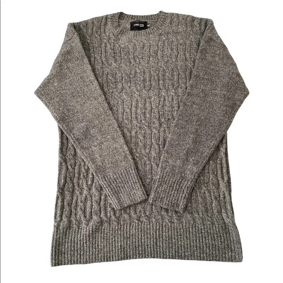 C’est Moi Cable Knit Pullover Sweater Size Medium - Picture 5 of 6